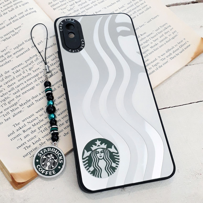 کاور استارباکس آینه ای شیائومی Redmi 9A به همراه بند آویز کد 11354