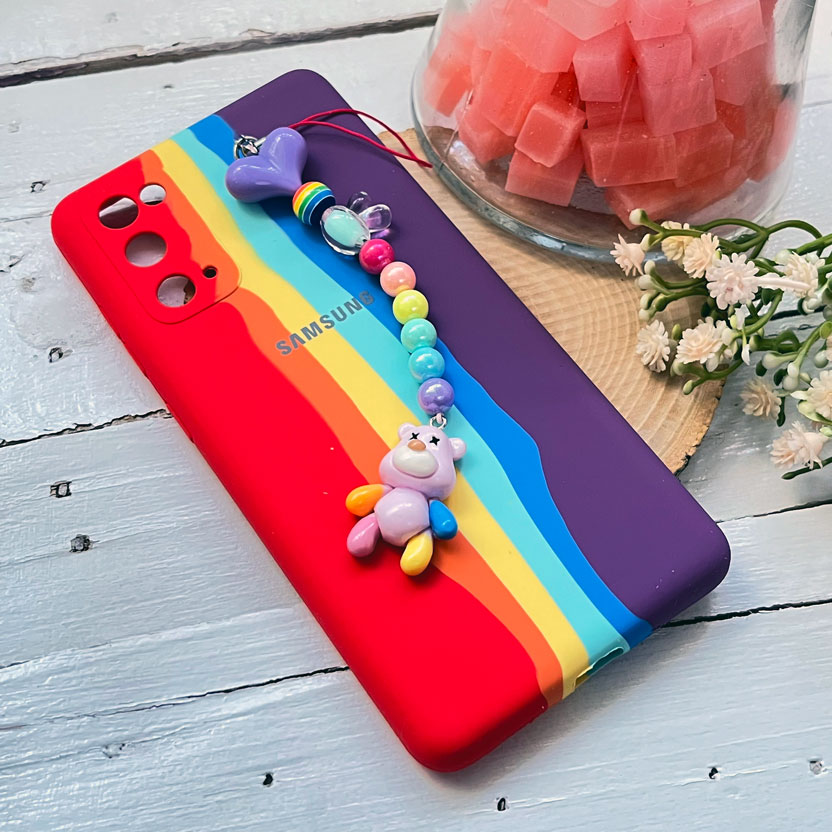 کاور سیلیکونی سامسونگ Galaxy S20 FE 4G / 5G به همراه بند آویز کد 11666
