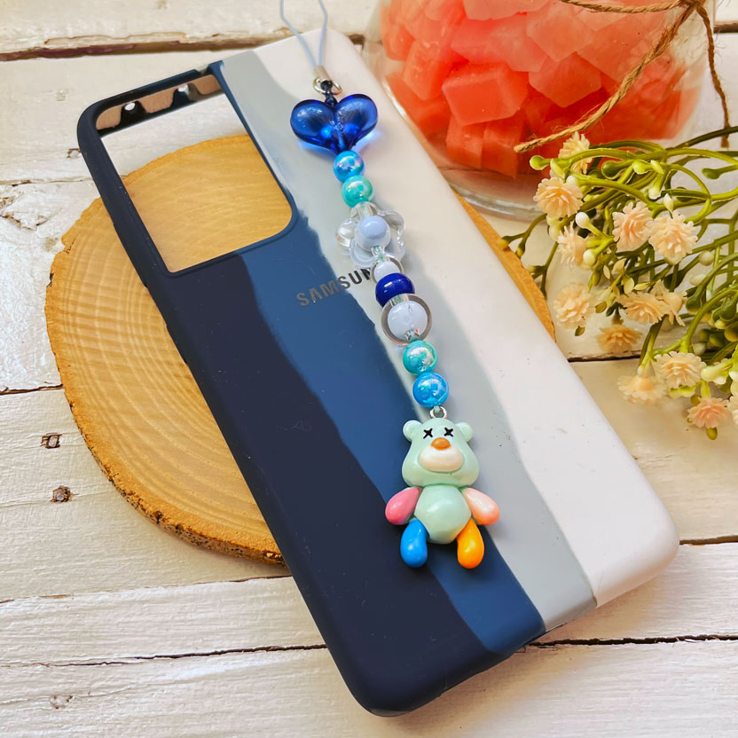 کاور سیلیکونی سامسونگ Galaxy S21 Ultra به همراه بند آویز کد 11674
