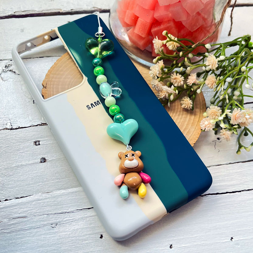 کاور سیلیکونی سامسونگ Galaxy S21 Ultra به همراه بند آویز کد 11676