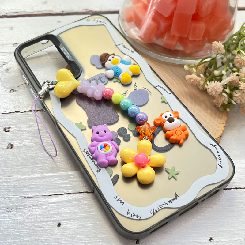 کاور عروسکی سامسونگ Galaxy A35 4G / A35 5G به همراه بند آویز کد 11682