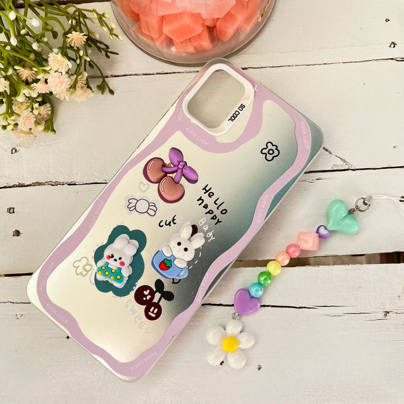 کاور عروسکی سامسونگ Galaxy A05 4G / A05 5G به همراه بند آویز کد 11729