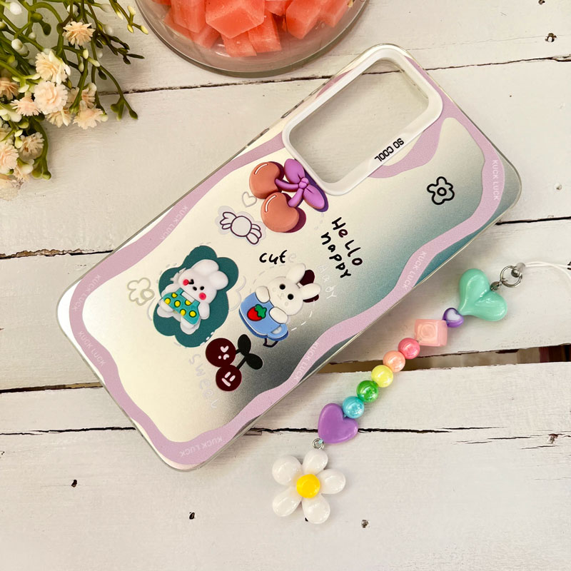 کاور عروسکی سامسونگ Galaxy A24 4G / A24 5G به همراه بند آویز کد 11731