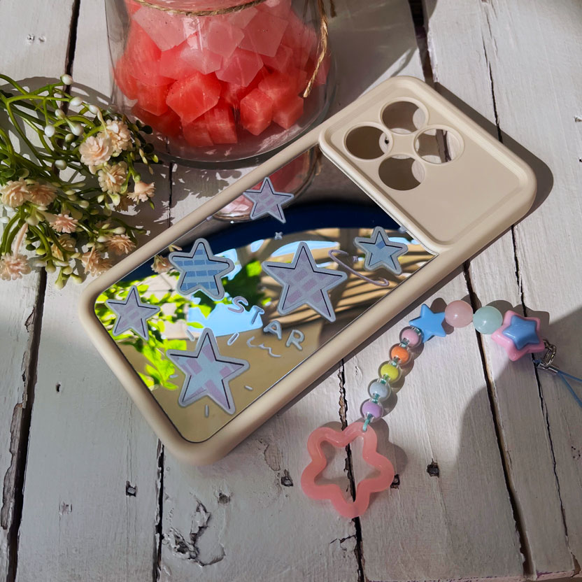 کاور آینه ای شیائومی Redmi K70E / Poco X6 Pro به همراه بند آویز کد 11756